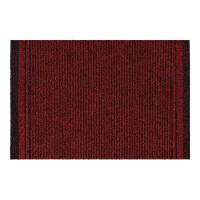 RugsX Malaga Doormat in Red - Size: 80 cm x 190 cm - image 1