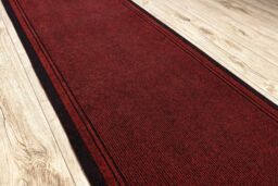 RugsX Malaga Doormat in Red - Size: 80 cm x 190 cm - thumbnail 3