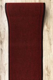 RugsX Malaga Doormat in Red - Size: 80 cm x 190 cm - thumbnail 4