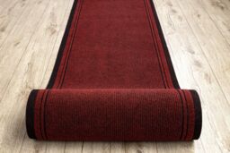 RugsX Malaga Doormat in Red - Size: 80 cm x 190 cm - thumbnail 5