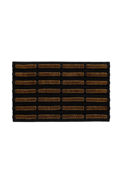 JVL Nimbus Rubber Coir Tuffscrape Doormat 45x75cm in Natural - Size: 45 cm x 75 cm - image 1
