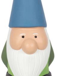 Something Different Weather Forecasting Terracotta Garden Gnome in Bottle Green - thumbnail 2