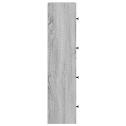 Berkfield Home Bookcase Grey Sonoma 40x24x102 cm Engineered Wood - Size: 40 x 24 x 102 cm - thumbnail 6