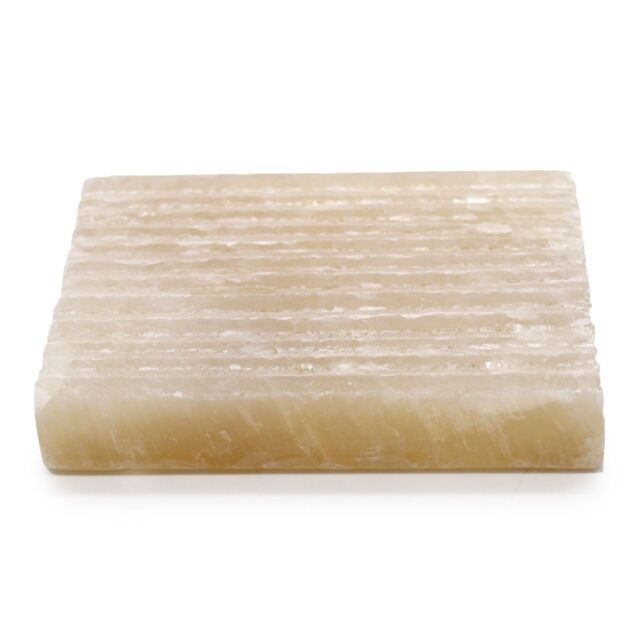 KDMD Honey Onxy Square Soap Dish in Cream - image 1