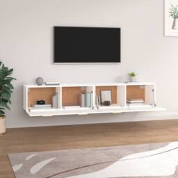 Berkfield Home Wall Cabinets 2 pcs White 100x36.5x35 cm Engineered Wood - thumbnail 3