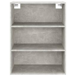 Berkfield Home Hanging Wall Cabinet Concrete Grey 69.5x32.5x90 cm - thumbnail 5