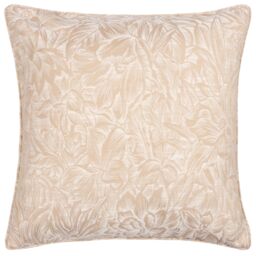 Wylder Grantley Jacquard Polyester Filled Cushion in Natural - Size: 50 cm x 50 cm - thumbnail 2