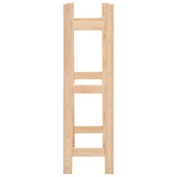 Berkfield Home Wine Rack for 30 Bottles Pinewood in Beige - thumbnail 3