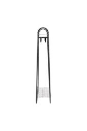 H&O Direct Chic Metal Clothes Rack in Black - thumbnail 6