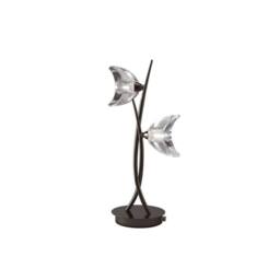 Netlighting Eclipse Table Lamp 2 Light G9 Black Chrome