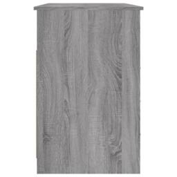 Berkfield Home Elegant Desk with Drawers Grey Sonoma 102x50x76 cm Engineered Wood - Size: 102 x 50 x 76 cm - thumbnail 8