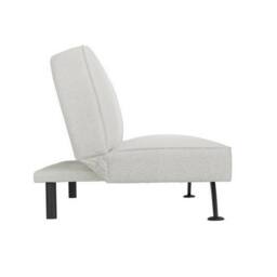 Lemon Pavilion Furniture Burlington Sofa Bed - L85 x W180 x H76.5 cm - Ivory/Black Matte in White - Size: 1 Pack - thumbnail 4