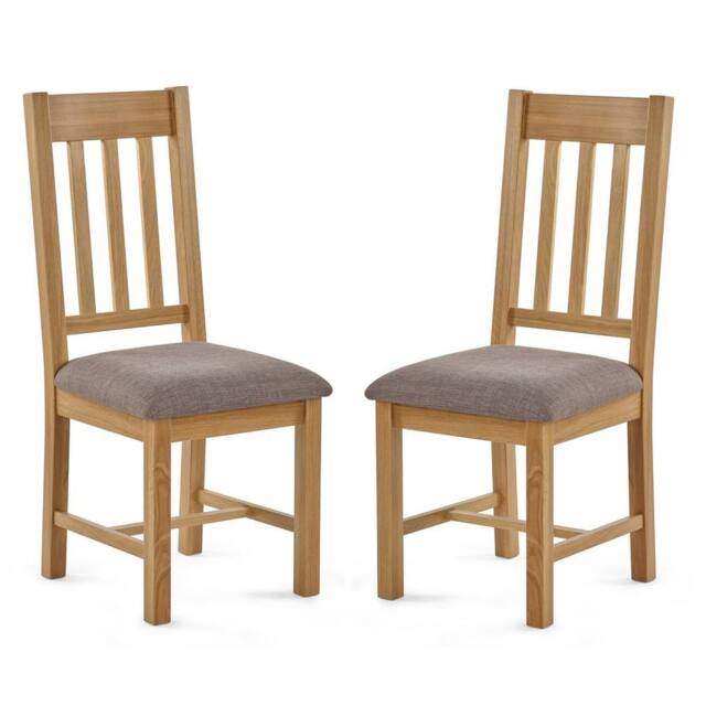 Cheshire Elmhurst Premium Dining Chairs - Set of 2 in Light Oak - image 1