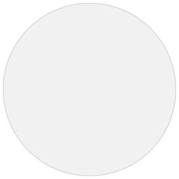 Berkfield Home Table Protector Matte √ò 90 cm 2 mm PVC in Clear - thumbnail 1