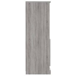Berkfield Home Highboard Grey Sonoma 60x35.5x103.5 cm Engineered Wood - thumbnail 7