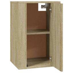 Berkfield Home Wall Mounted TV Cabinets 2 pcs Sonoma Oak 40x34.5x60 cm in Light Tan - thumbnail 8