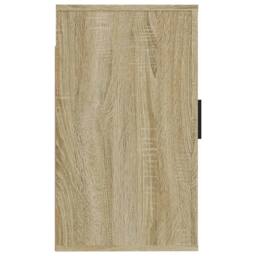 Berkfield Home Wall Mounted TV Cabinets 2 pcs Sonoma Oak 40x34.5x60 cm in Light Tan - thumbnail 7
