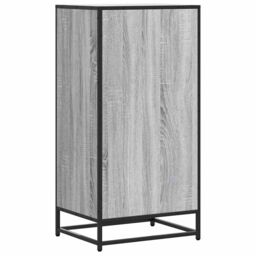 Berkfield Home Shoe Rack Grey Sonoma 48x38x97.5 cm Engineered Wood - thumbnail 6