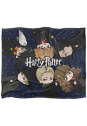 Warner Brothers Harry Potter Anime All Around Blanket 152 x 127 cm in White