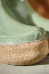 Dibor Sage Green Large Wellington Boot Planter Ceramic Indoor Outdoor Garden Flower Plant Pot H29.5 x W24cm - thumbnail 3