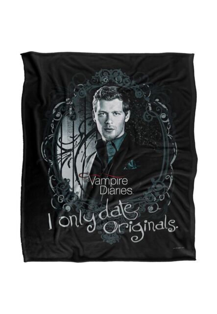 Warner Brothers Vampire Diaries Originals Silky Touch Super Soft Throw Blanket in White - image 1