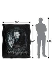 Warner Brothers Vampire Diaries Originals Silky Touch Super Soft Throw Blanket in White - thumbnail 5