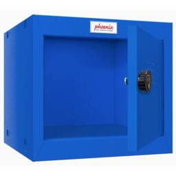 Phoenix Safe Company Blue Cube Locker with Combination Lock, CL0344BBC, 44 Liters - Size: 300 cm x 100 cm - thumbnail 2