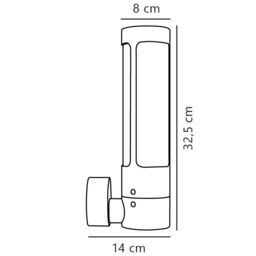 Nordlux Industrial Outdoor Wall Light Brown Corten GU10 Coastal/Marine Safe - Mains Powered, IP44 - thumbnail 5