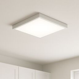 CGC Lighting Altar Grey Square LED Ceiling Light, 4000K, 24W, 1680lm, IP44 - thumbnail 1