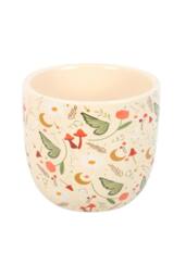 KDMD Fairy Folklore Print Plant Pot in Cream - thumbnail 2