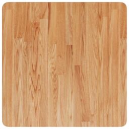 Berkfield Home Square Table Top Light Brown 60x60x1.5cm Treated Solid Wood Oak - Size: 60x60x1.5 cm - thumbnail 2