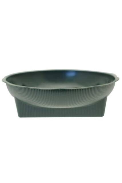 KDMD Green Square Round Dish Indoor Planter - image 1