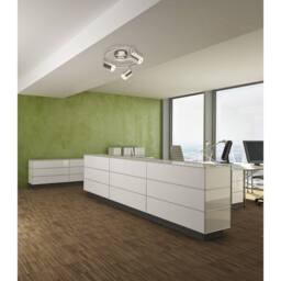 Netlighting Comore Ceiling Spotlight Clusters Nickel Matt 3x LED 3000K in Grey - thumbnail 2