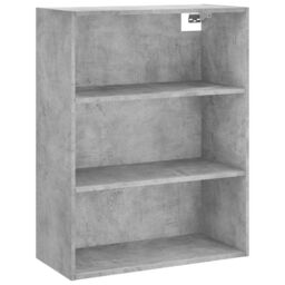 Berkfield Home Highboard Concrete Grey 69.5x34x180 cm Engineered Wood - thumbnail 5
