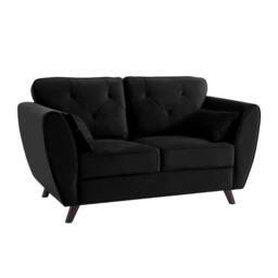Home Detail Mona 2 Seater Sofa in Black - thumbnail 3