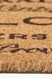 Homescapes General Store Non-Slip Coir Doormat in Natural - Size: 40 cm x 60 cm - thumbnail 3