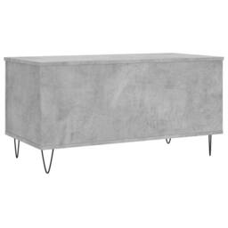 Berkfield Home Modern Coffee Table Concrete Grey 90x44.5x45 cm Engineered Wood - thumbnail 8