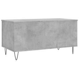 Berkfield Home Modern Coffee Table Concrete Grey 90x44.5x45 cm Engineered Wood - thumbnail 5