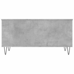 Berkfield Home Modern Coffee Table Concrete Grey 90x44.5x45 cm Engineered Wood - thumbnail 6
