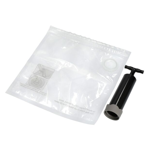 MasterClass Food Vacuum Sealer with 4 Reusable Polyethylene Food Bags, 24 x 24cm in Clear - Size: 24 x 24 cm - image 1