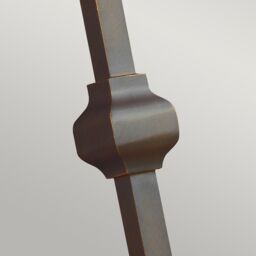 Netlighting Teva 1 Light Indoor Wall Light Bronze E27 - thumbnail 4