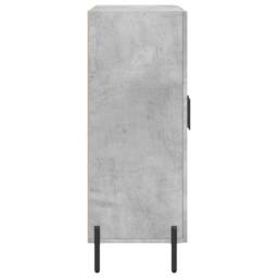Berkfield Home Sideboard Concrete Grey 69.5x34x90 cm Engineered Wood - thumbnail 7