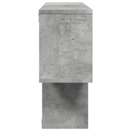 Berkfield Home Wall Shelf Concrete Grey 100x20x53 cm Engineered Wood - Size: 100 x 20 x 53 cm - thumbnail 5