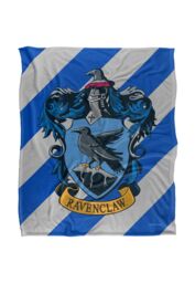 Warner Brothers Harry Potter Ravenclaw Crest 4 Blanket 152 x 127 cm in White - thumbnail 1