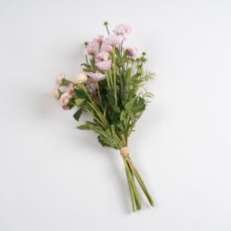 Scottish Everlastings Ltd 45cm Pink Poppy, Rose & Cosmo Bouquet - thumbnail 3