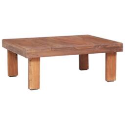 Berkfield Home Coffee Table 60x45x23 cm Solid Reclaimed Wood in Brown - Size: 60 x 45 x 23 cm - thumbnail 1