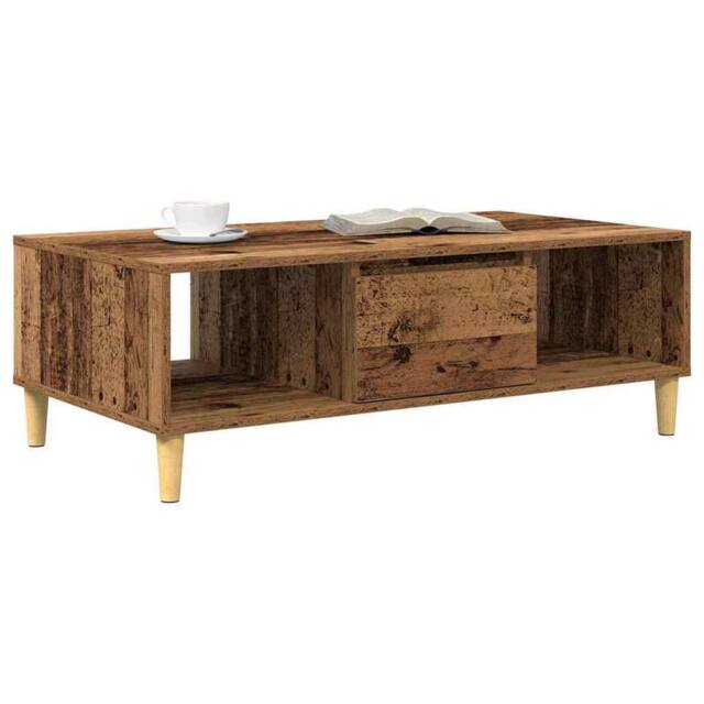 Berkfield Home Modern with Storage with Door Old wood Engineered wood in Brown - image 1