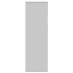 Berkfield Home Roller Blind Blackout Light Grey 85x230 cm Fabric Width 80.7 cm Polyester - thumbnail 1