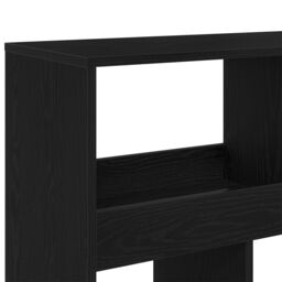 Berkfield Home Room Divider 2 pcs Black oak 100x33x187, 5 cm Engineered wood - thumbnail 8