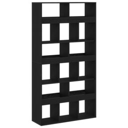 Berkfield Home Room Divider 2 pcs Black oak 100x33x187, 5 cm Engineered wood - thumbnail 2